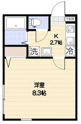 大師前駅 徒歩8分 2階の物件間取画像